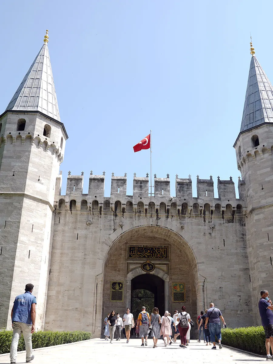 The Gate of Salutation at Topkapı Palace