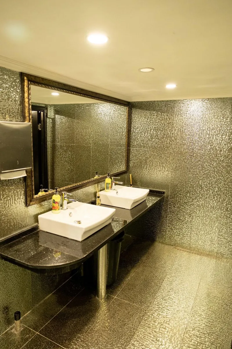 Washroom on the Majesty yacht