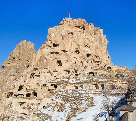 Uchisar Castle Cappadocia