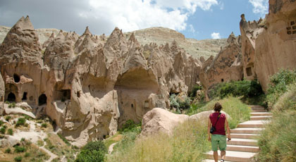 Zelve Cappadocia valley turkey