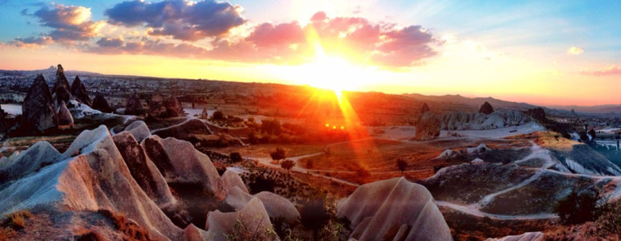 Atardecer en Capadocia