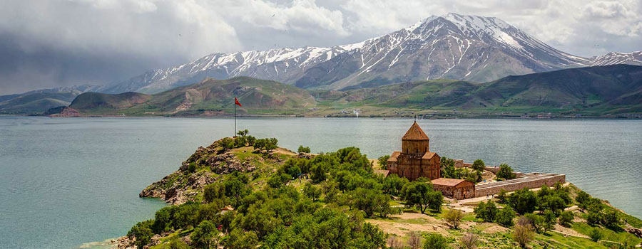 Akdamar island church van