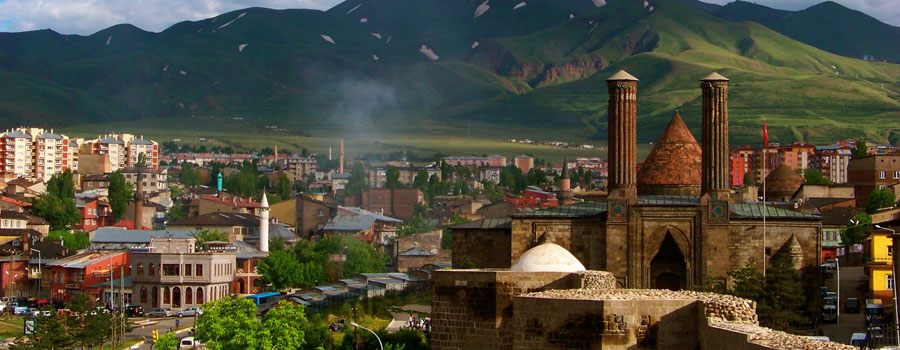 Double minaret madrasa Erzurum