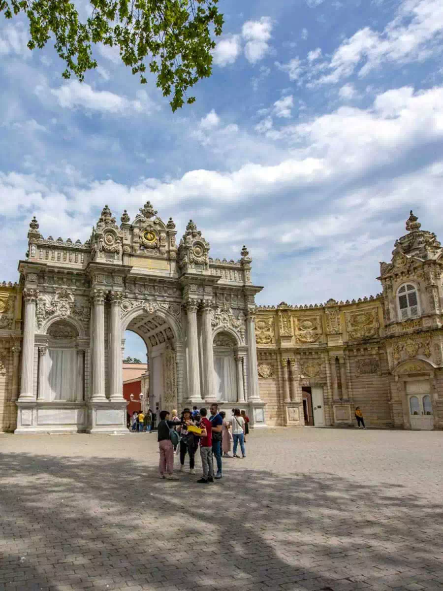 Dolmabahce Palace visit on the palace tour and Bosphorus cruise