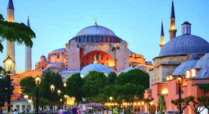 Hagia Sophia seen from Sultanahmet Square, Istanbul