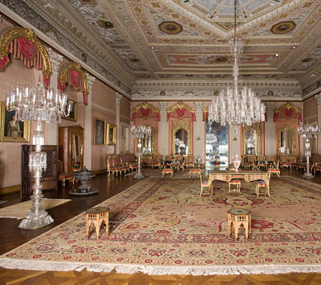 Historic building of the Yıldız Palace complex in Istanbul