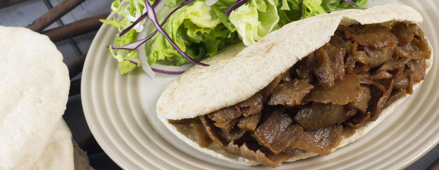 Doner, a favourite quick lunch near the Grand Bazaar, Istanbul
