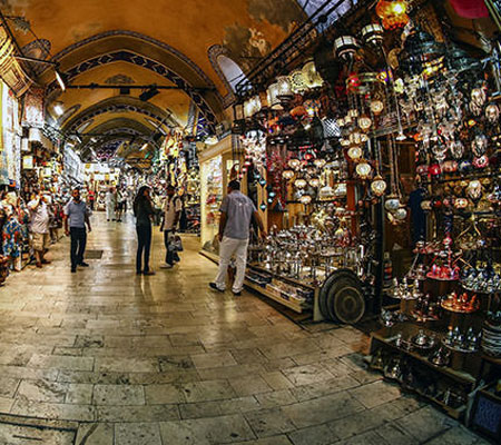 Covered street of the Grand Bazaar, Istanbul